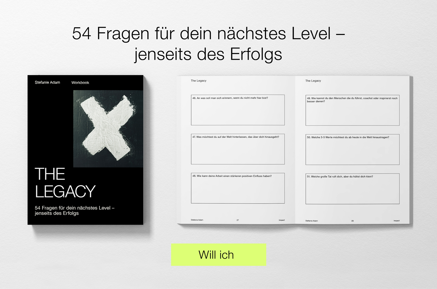 54 Fragen für dein nächstes Level